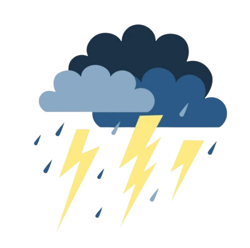 Kuvvetli Gökgürültülü Sağanak Yağışlı